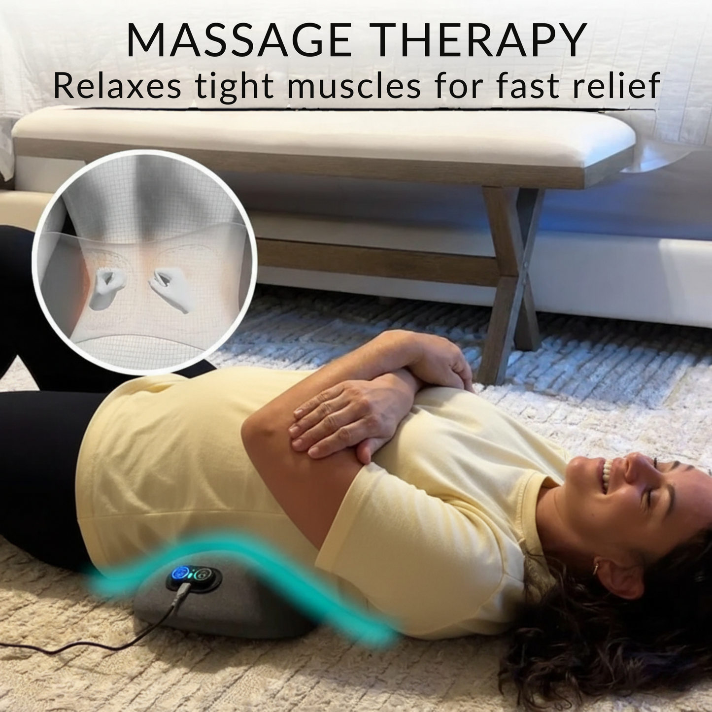 SpineSenses™ Triple Fusion Pillow for Back Pain Relief