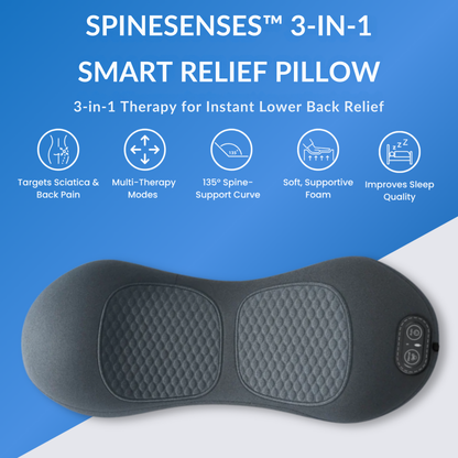 SpineSenses™ Triple Fusion Pillow for Back Pain Relief